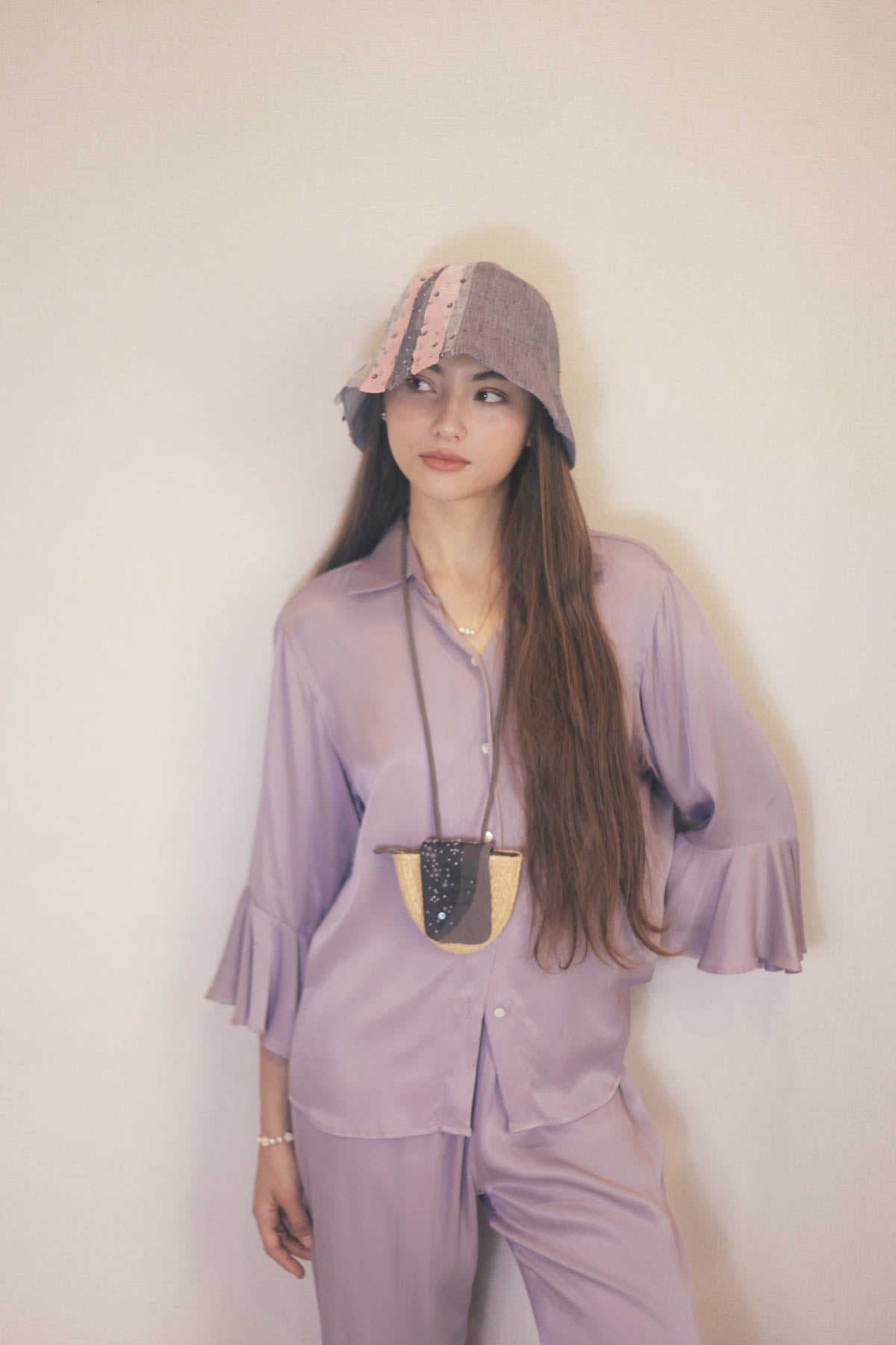 Lalaland fabric bucket hat