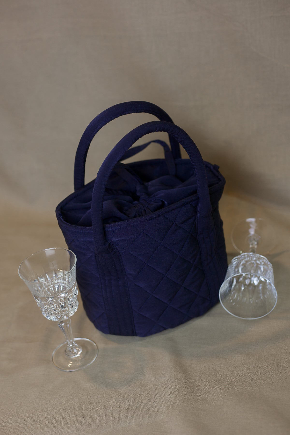 Bucket Cabas silk bag