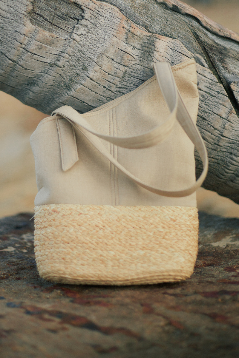 Túi Raffia Faye Mini