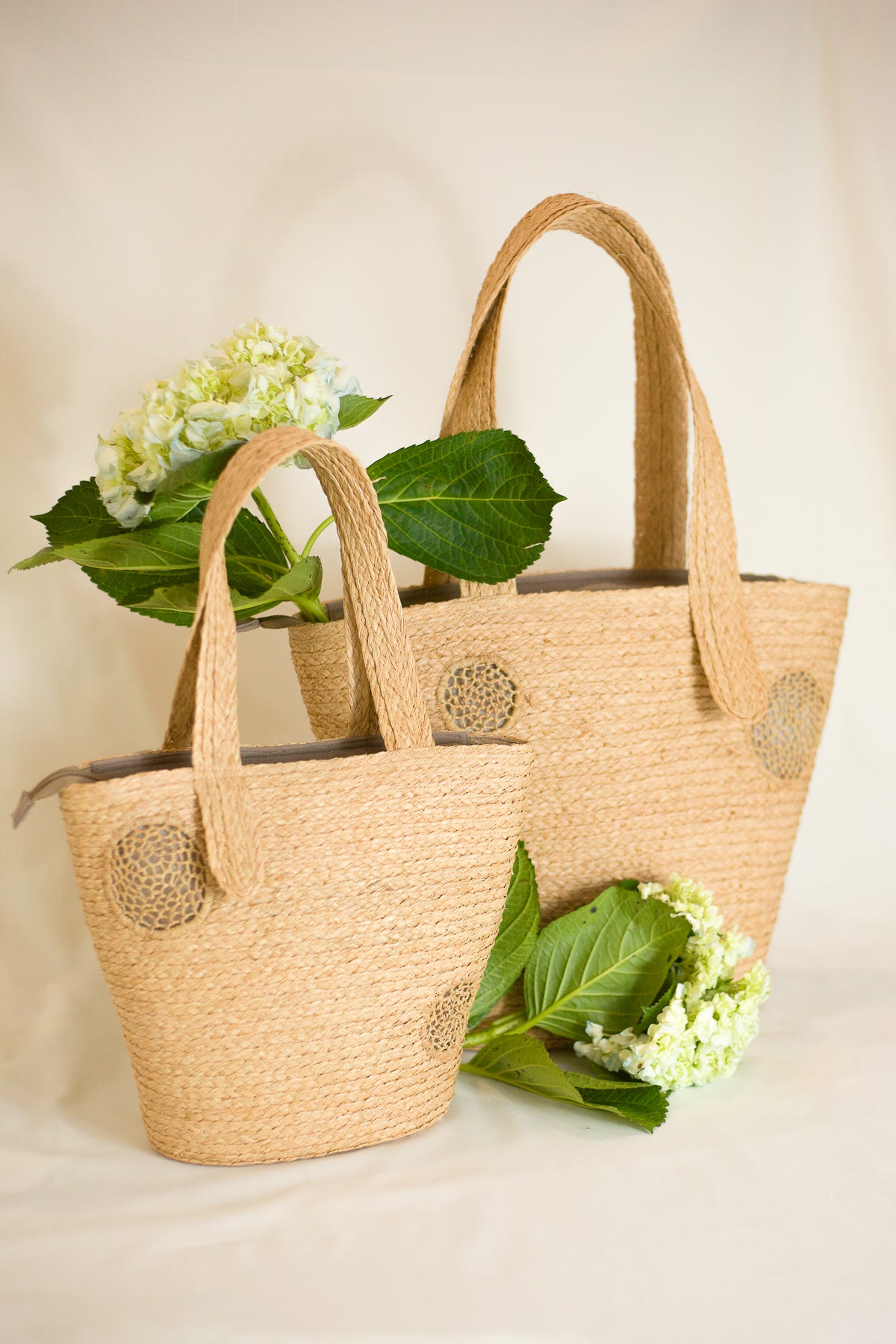 Sandra Mini raffia bag