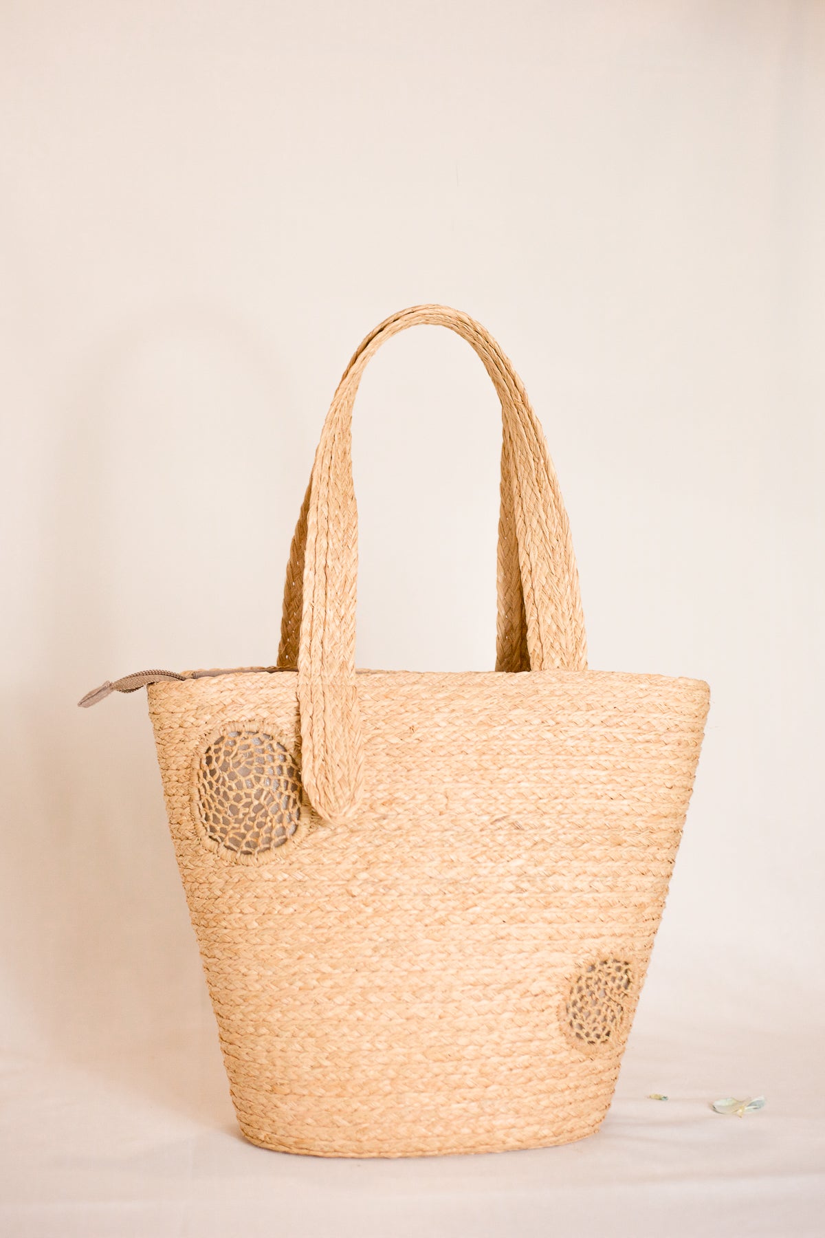 Sandra Mini raffia bag