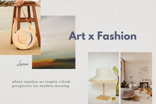 Leinné brand the dialogue of art and fashion