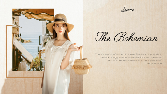 Gift selection The Bohemian with bags and hats from Leinné