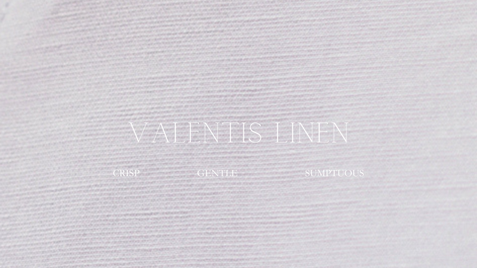 Valentis linen: A Leinné exclusive fabric