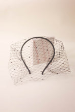 Load image into Gallery viewer, Anna birdcage veil headband