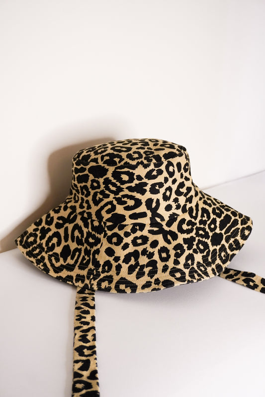 Chapeau Fauve leopard 