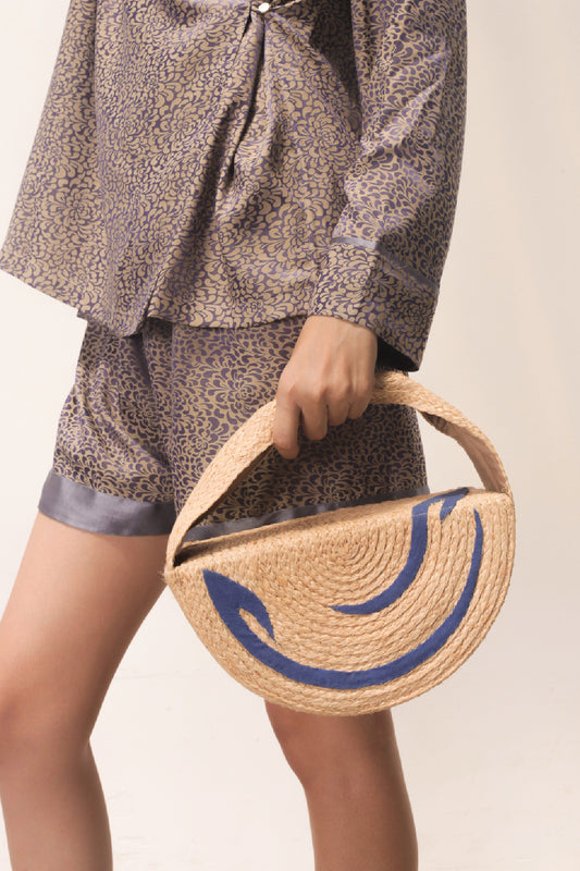 Cosmica raffia bag