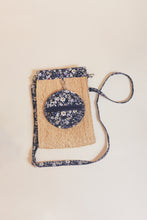 Load image into Gallery viewer, Lola raffia crossbody bag with keychain