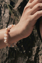 Charger l&#39;image dans la visionneuse de galerie, Bracelet Morgan de morganite et perles