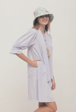 Charger l&#39;image dans la visionneuse de galerie, Robe de chemise en lin à manches longues Aelia