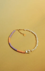 Collier de perles colorées Minerva