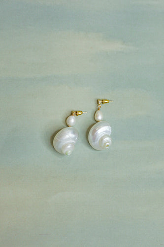 Boucles d'oreilles coquillage Miriam