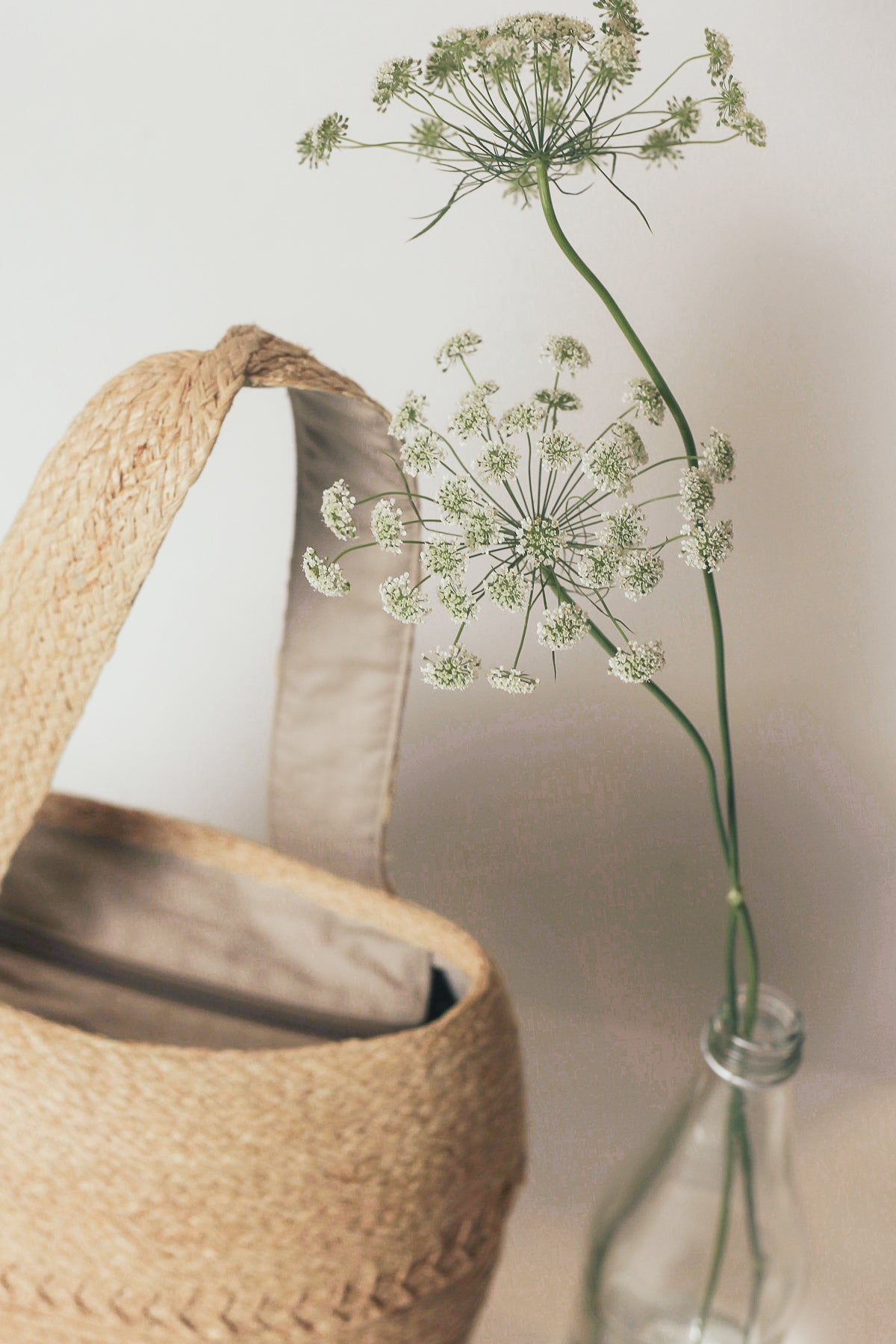 Verso raffia bag single cross handle Jane Birkin inspiration