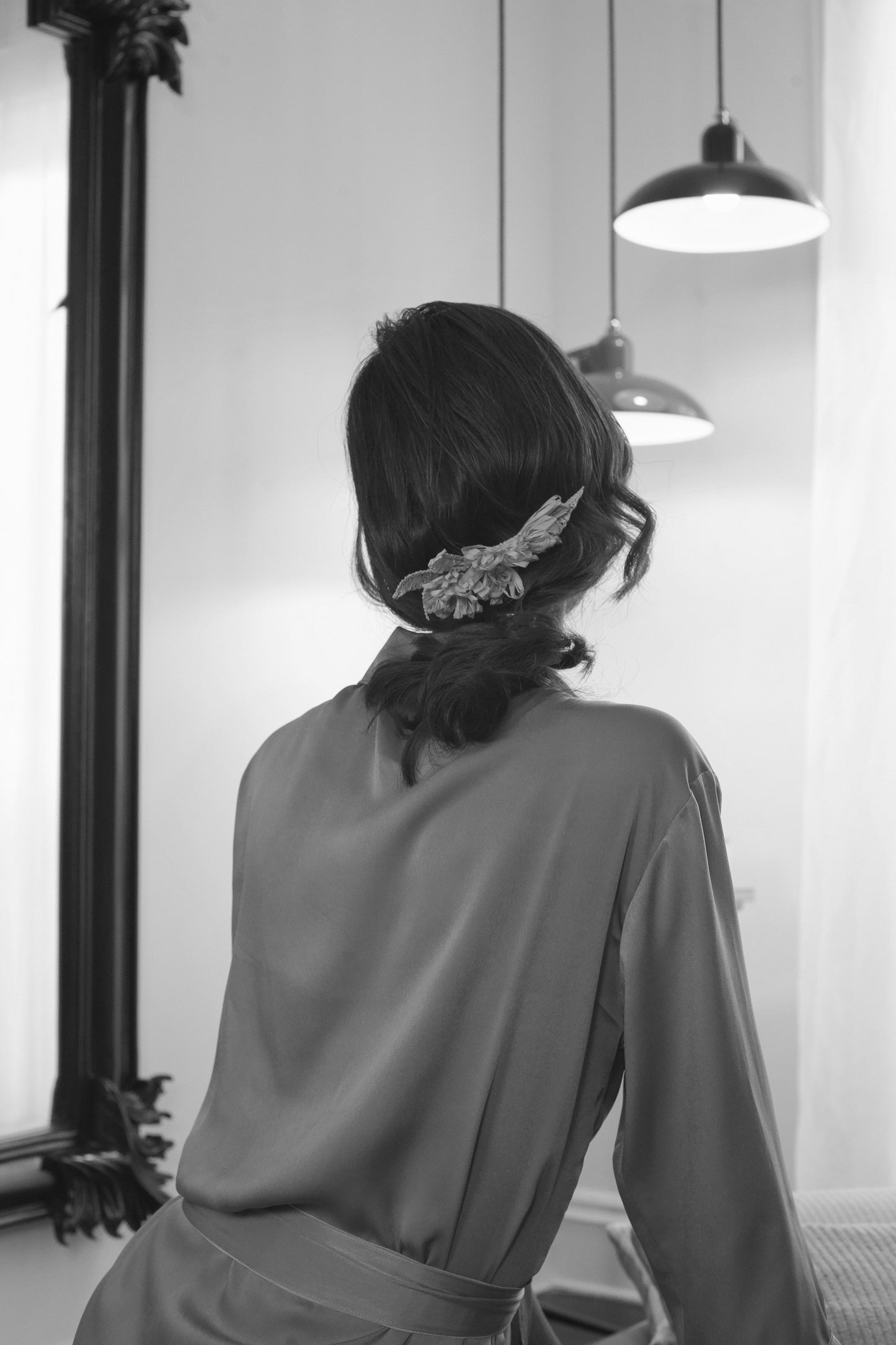 Reflective Pace - Resort 2020, Eco luxury, Amytis hair slide, Raffia