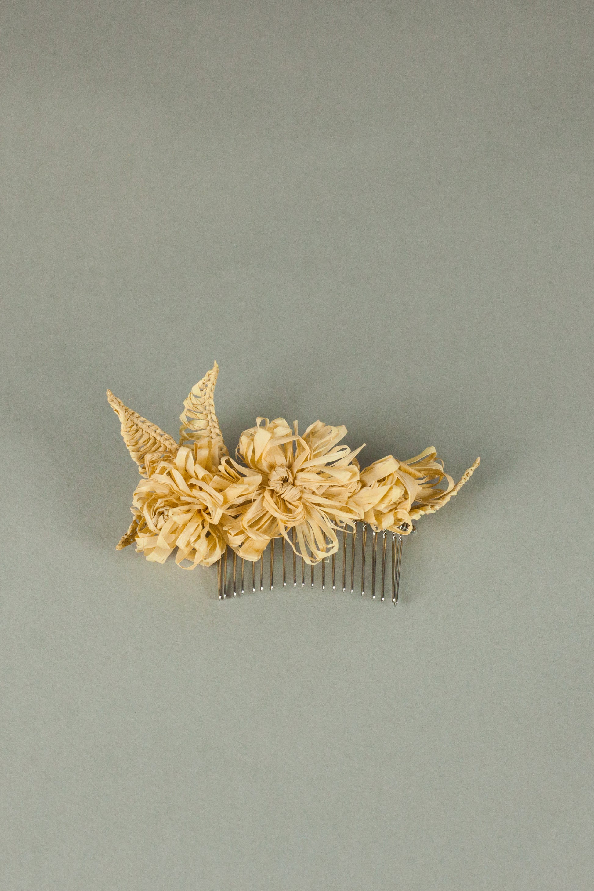 Reflective Pace - Resort 2020, Eco luxury, Amytis hair slide, Raffia