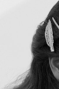 Cerutia hair clip, Raffia, Eco-luxury, Accessories