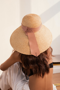 Rosie raffia hat